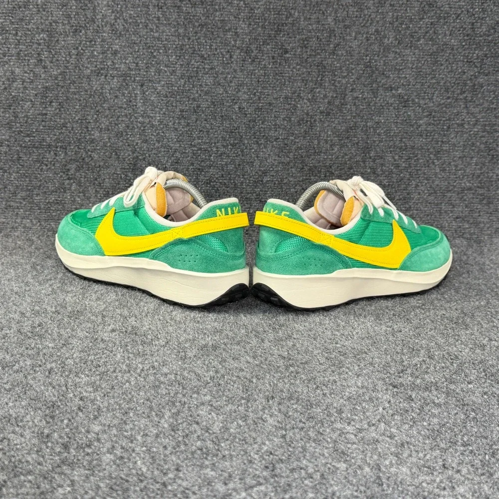Nike Waffle Debut Vintage Sneaker Womens 10.5 Stadium Green Opti Yellow Athletic